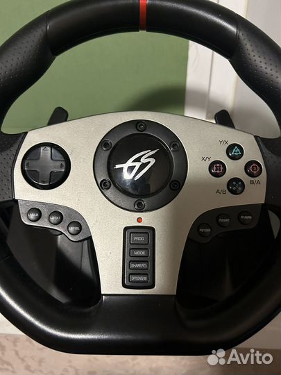 Игровой руль dexp wheelman pro