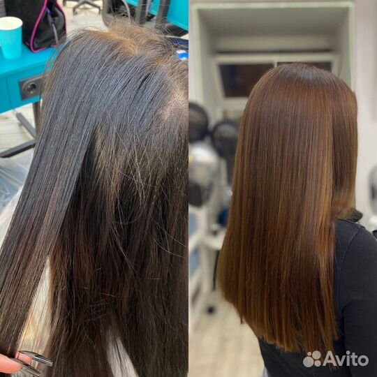 Выход из черного, темного, сложное окрашивание