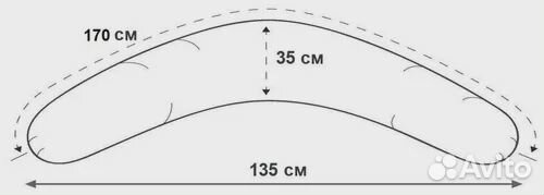 Подушка для беременных новая