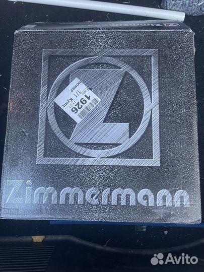 Диски тормозные Zimmerman 430262420