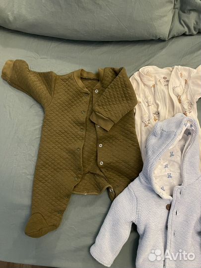 Детские вещи пакетом 0-3 мес унисекс