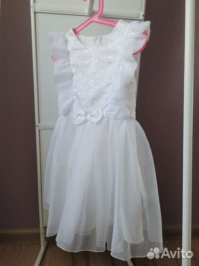 Платье праздничное для девочки 122