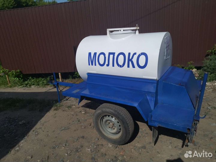 Прицеп бочка для молока или кваса
