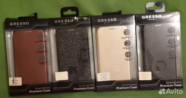 Новые чехлы книжки для samsung Galaxy A5 2017