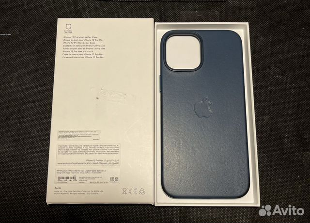 Чехол кожаный на iPhone 12 Pro Max оригинал купить в Москве ...