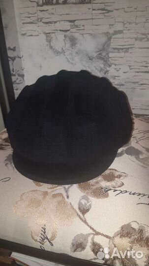 Кепка женская осень, весна, 100пух кролик