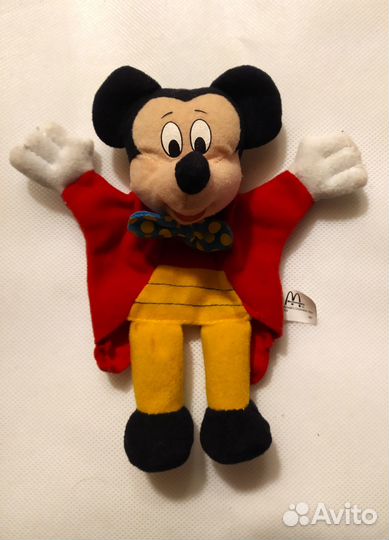 Кукла Микки Маус. Бибабо