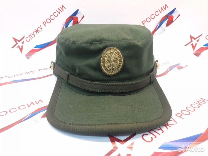 Кепка офисная нового образца зеленая