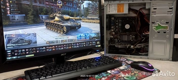 Хороший бюджетный пк с монитором