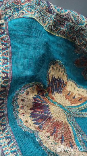 Палантин шерсть roberto cavalli италия лимитка