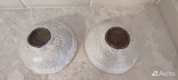 Тарелки из глины ручная работа