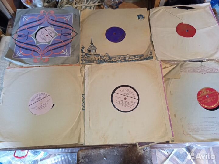 Пластинки патефонные на 78 об