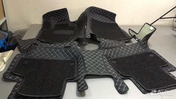 3D Коврики Nissan Экокожа Салон Багажник