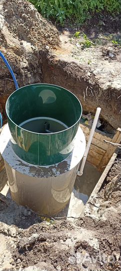 Септик, Кессон под ключ