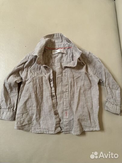 Рубашка на мальчика zara