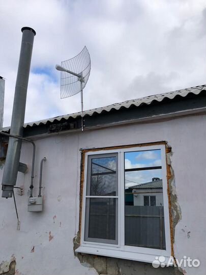 Комплект интернета в частный дом. Усилитель 4G