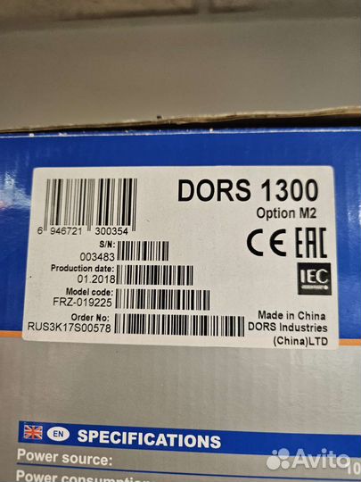 Детектор банкнот dors 1300