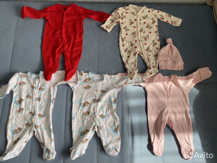 Набор слипов 56 размера