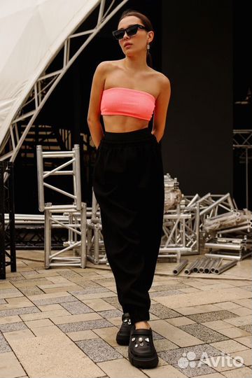 Брюки в рубчик DNK