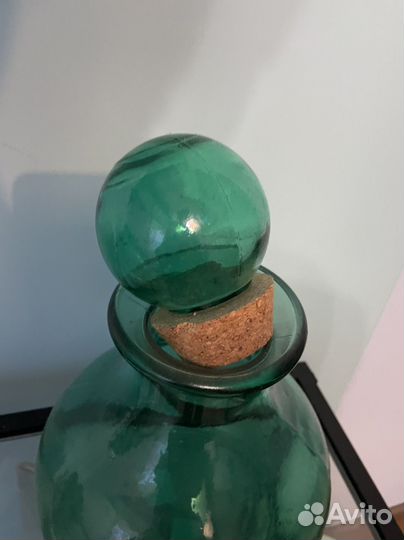 Ваза стекло с крышкой