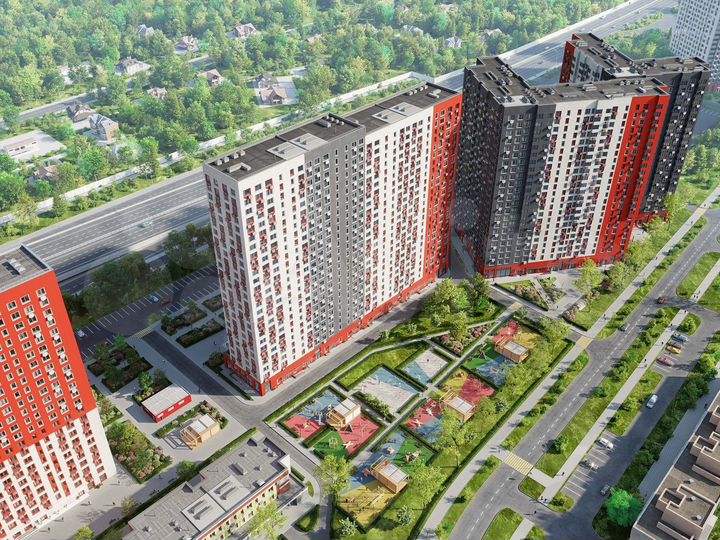 Квартира-студия, 26,4 м², 2/25 эт.