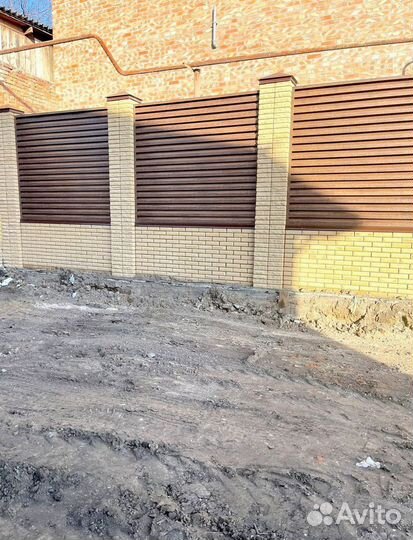 Забор жалюзи