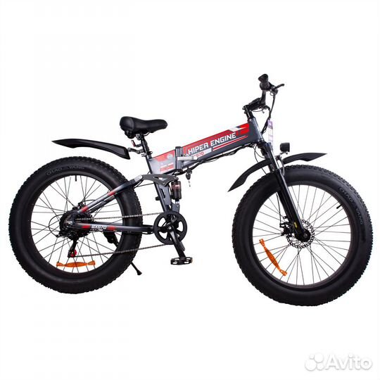 Электровелосипед Hiper Engine FAT BX670 Space Gray