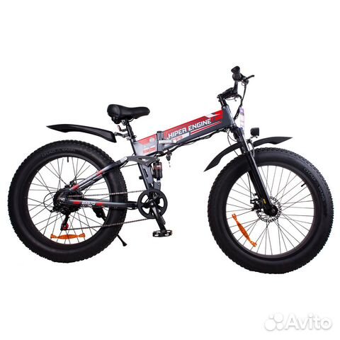 Электровелосипед Hiper Engine FAT BX670 Space Gray