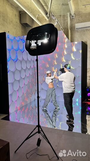 Фотостудия и видеостудия с LED экраном