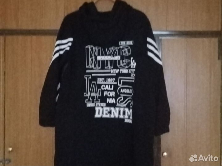 Кардиган женский длинный