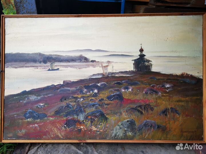 Картина маслом на холсте большая