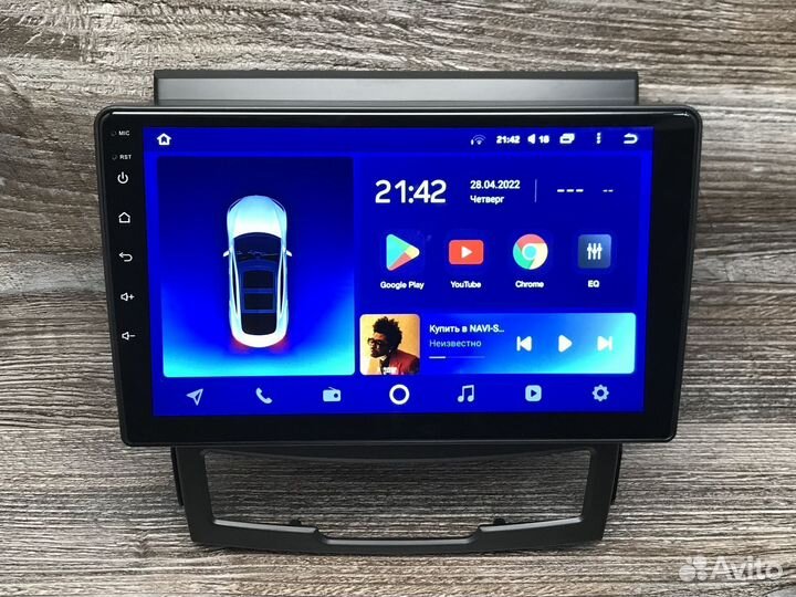 Магнитола SsangYong Actyon 2 Teyes CC2L plus