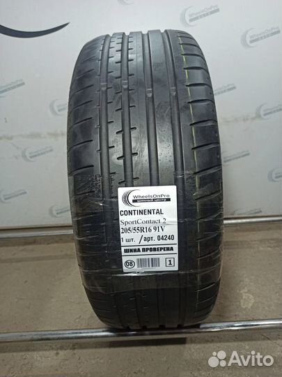 Continental ContiSportContact 2 205/55 R16 91V