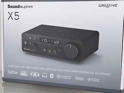 Новые Creative Sound Blaster X5