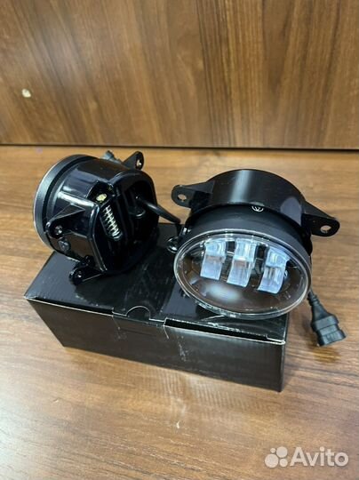 Led птф веста,рено,нива урбан 3 линзы