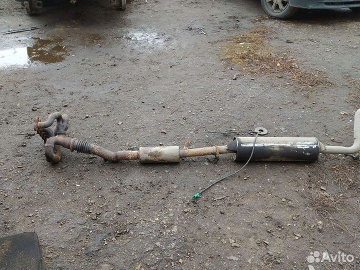 Выхлопная система peugeot 607