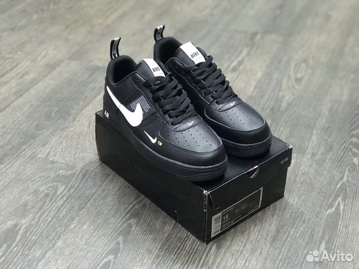 Кроссовки Nike Air Force 1 LV8 Utility Black