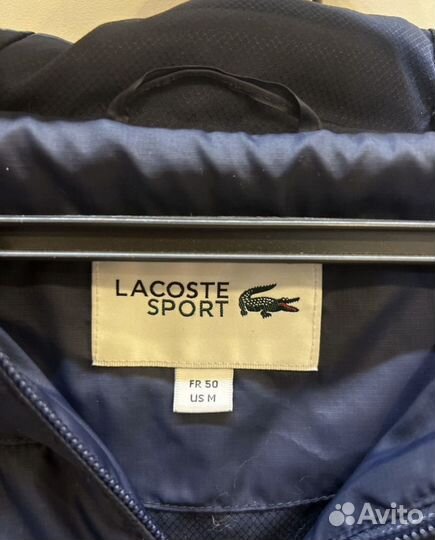 Пуховик Lacoste sport оригинал