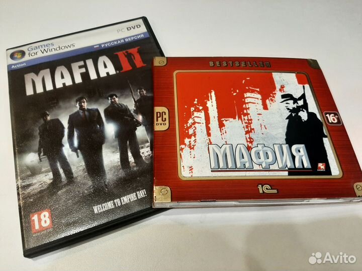 Мафия компьютерная игра (pc dvd)