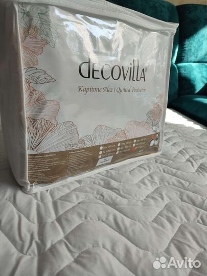 Наматрасник стеганый водонепроницаемый, 200х200см