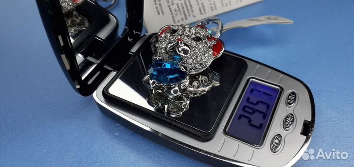 Ювелирные Весы Gold Pro зеркало Кожаный чехол 100г