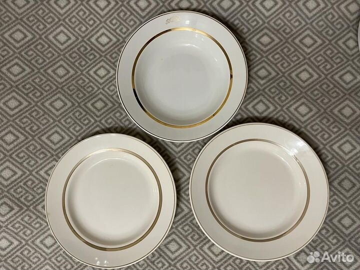 Тарелки СССР зик Конаково