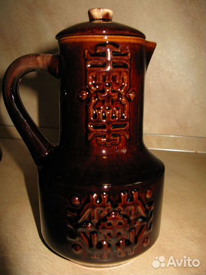 Набор керамический Кувшин + 2 кружки