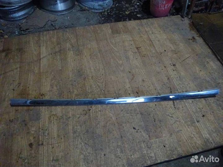 Молдинг заднего бампера Mercedes Benz W140 1991-1