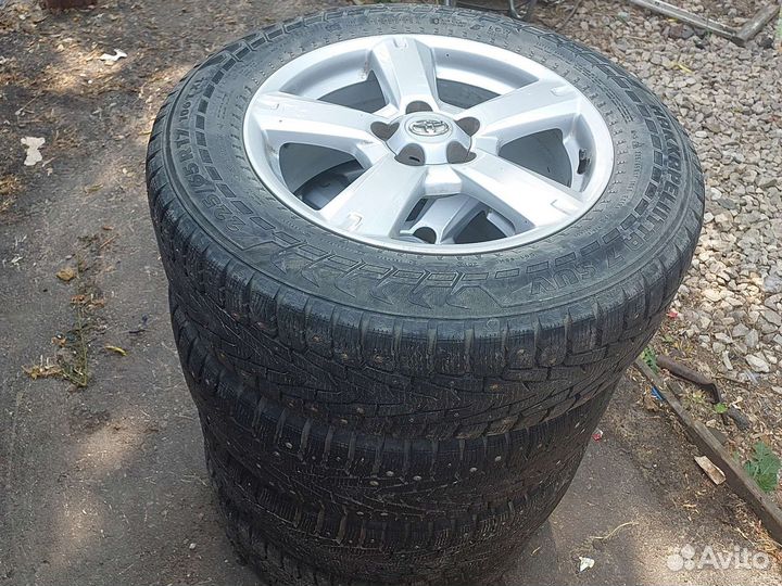 Зимние катки на toyota rav4 r17