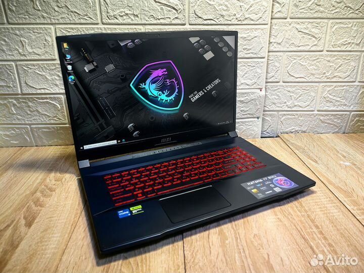 Игровой ноутбук 17 дюймов i5 / RTX 2050