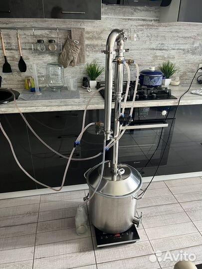 Самогонный аппарат, ректификационная колонна