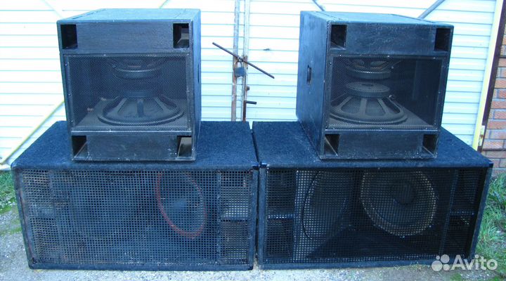 Сабвуферы MAG+PBF 3,2+4kW Pro SUB-218 Нч Колонки