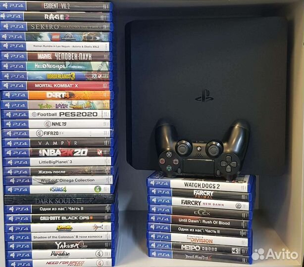 Игровая приставка Playstation 4 Slim 500