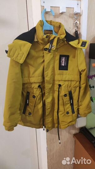 Парка демисезонная 104-110